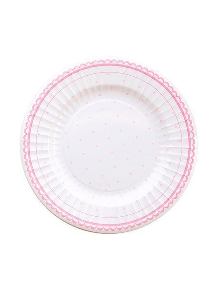 Piatto 27 cm Petit Rosa (8pz)