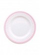 Piatto 27 cm Petit Rosa (8pz)