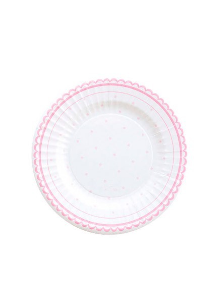 Piatto 21 cm Petit Rosa (8pz)