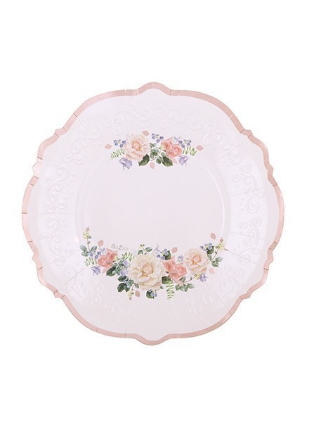 Piatto 27 cm Wedding in Rose Liberty (8pz)
