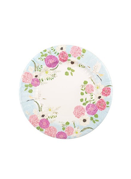 Piatto 21 cm Secret Garden (8pz)