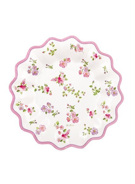 Piatto 27 cm Romantic Flowers (8pz)