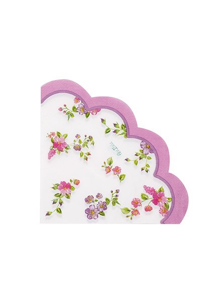 Tovagliolo Romantic Flowers (16pz)
