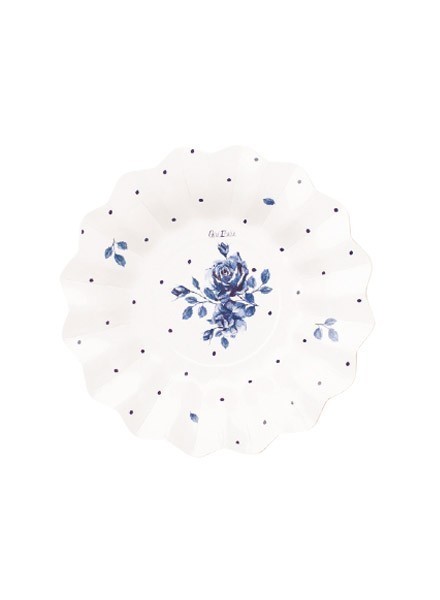 Piatto 21 cm English Rose (8pz)