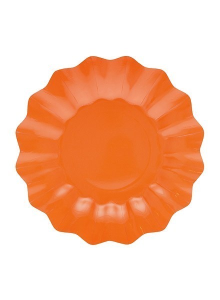 Piatto 27 cm papaya (8pz)