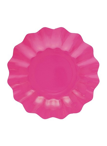 Piatto 27 cm fucsia (8pz)