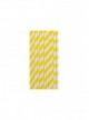 cannucce righe giallo (12pz)