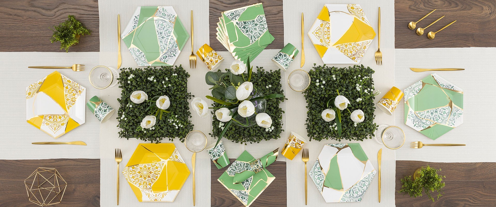 Yellow/Green Kintsugi